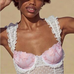 NWOT For Love & Lemons Tawny Bustier XXS